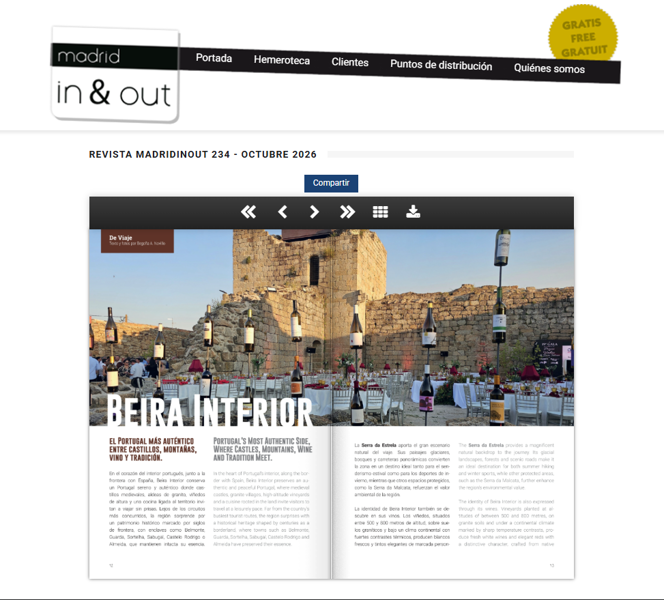 Reportaje "Beira Interior: el Portugal más auténtico entre castillos, montañas, vino y tradición"